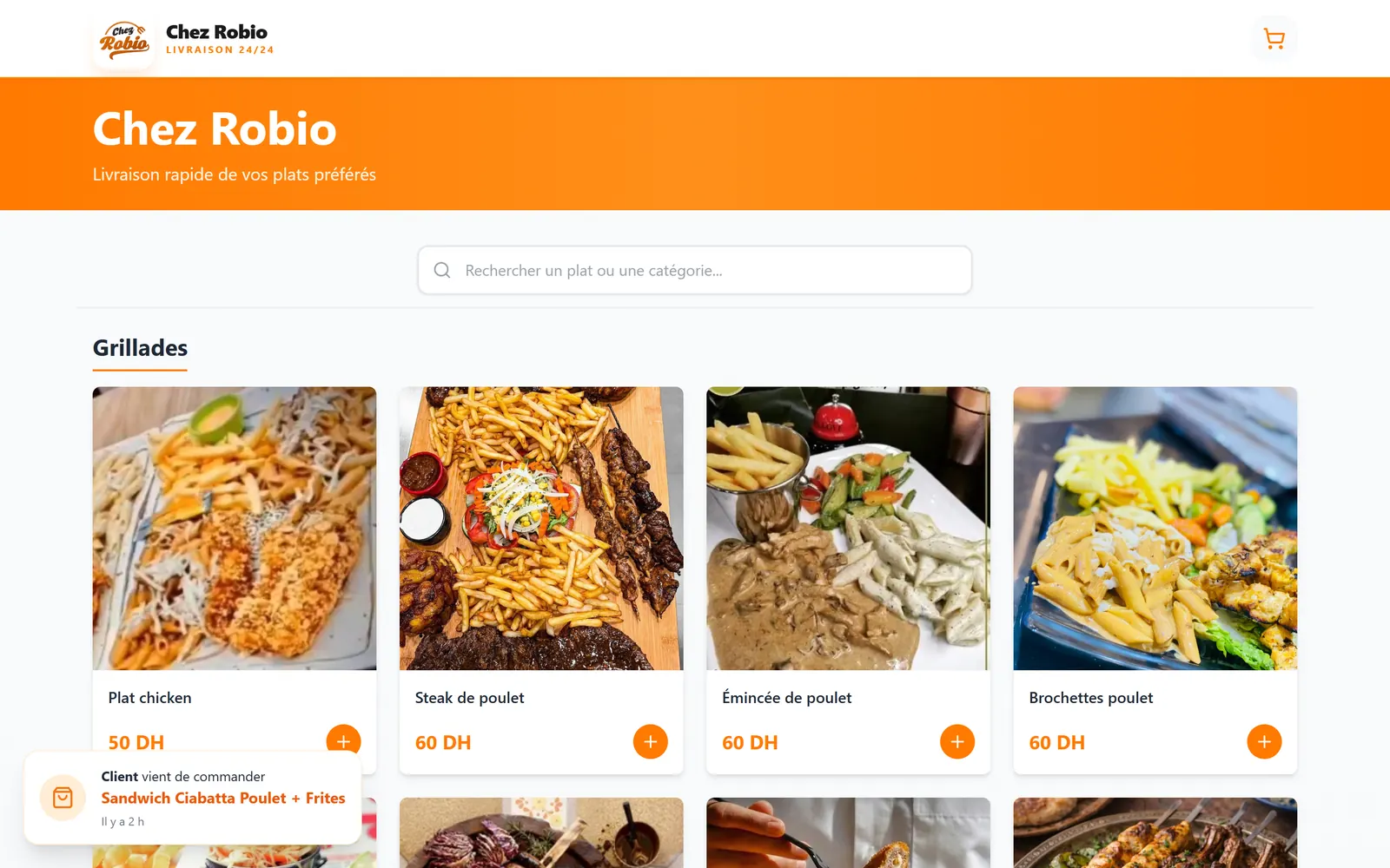 Chez Robio — site existant